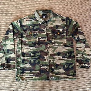 Boohoo camo jacket